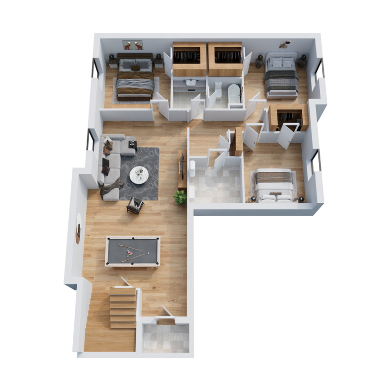 Floor plan / room layout