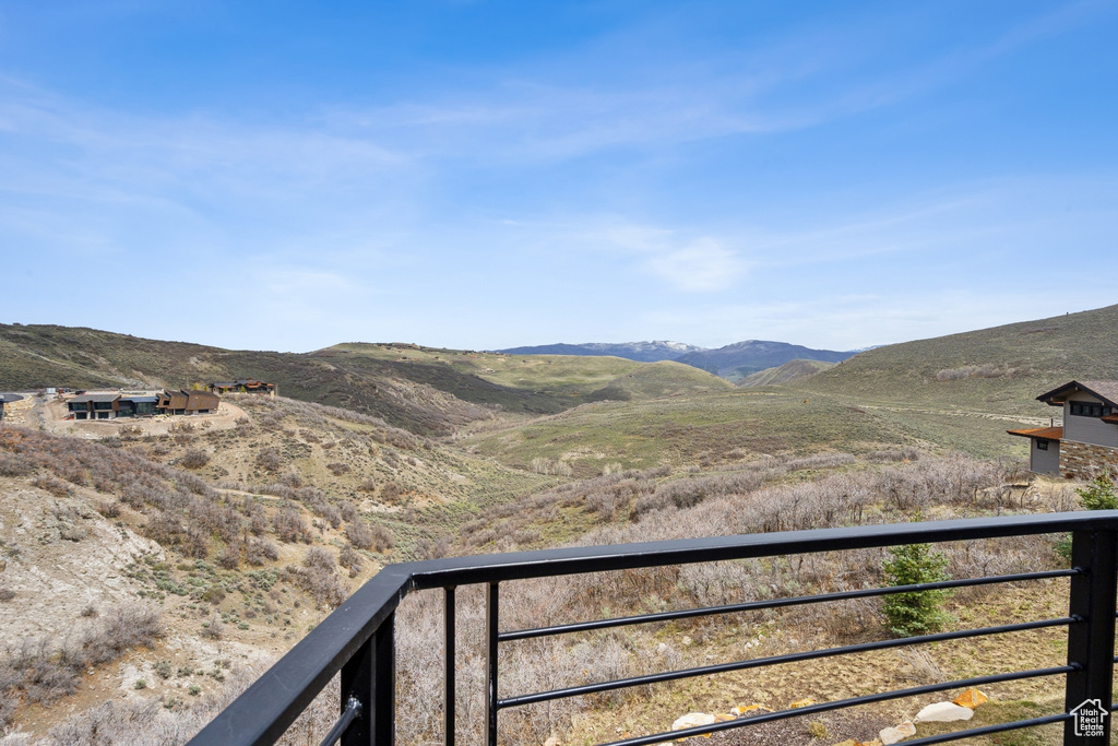 View of mountain feature