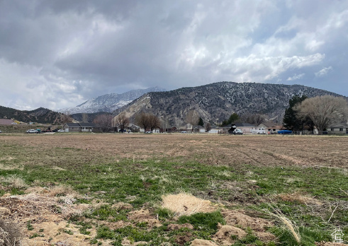 View of mountain feature featuring a rural view