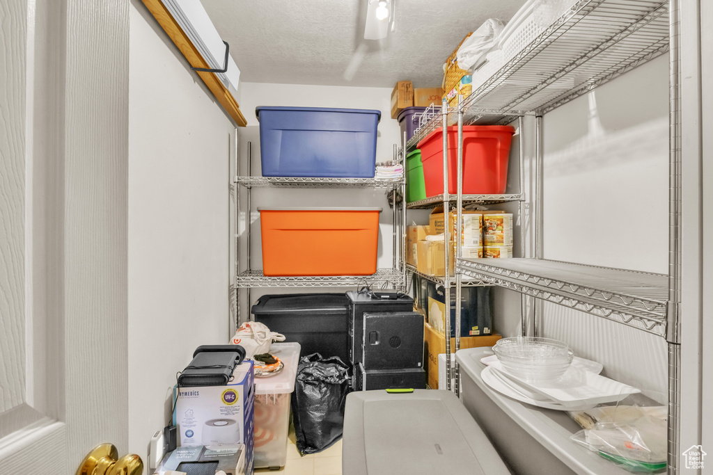 View of storage room