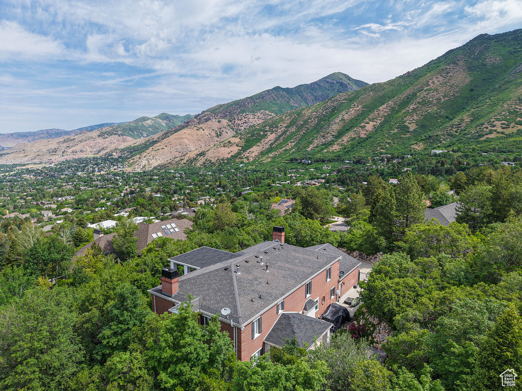 View of mountain backdrop