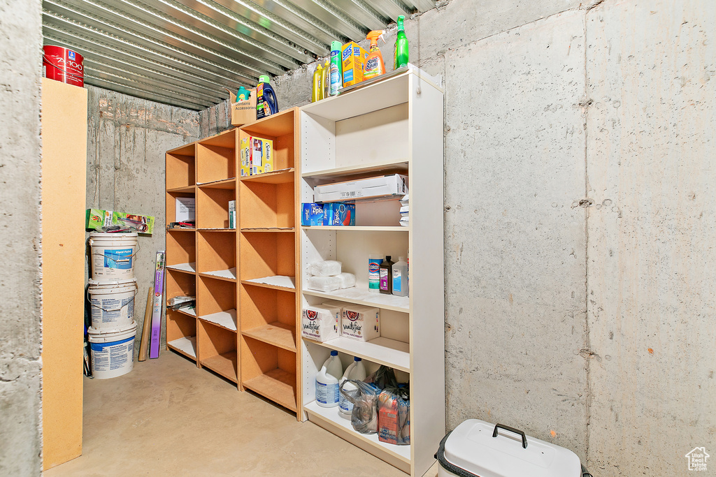 View of storage