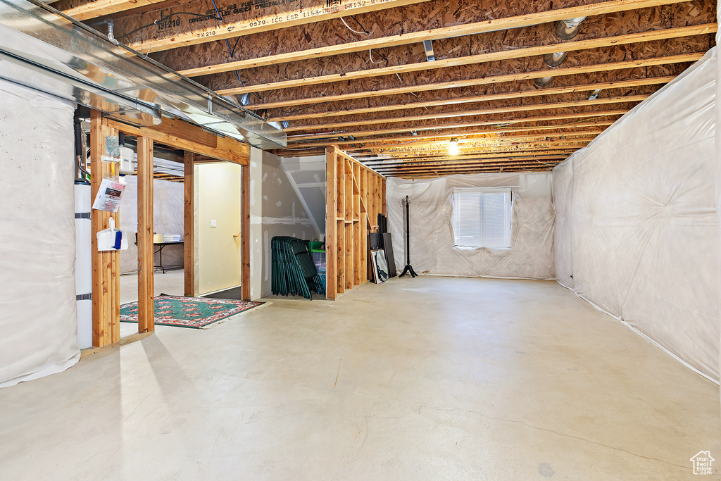 View of basement