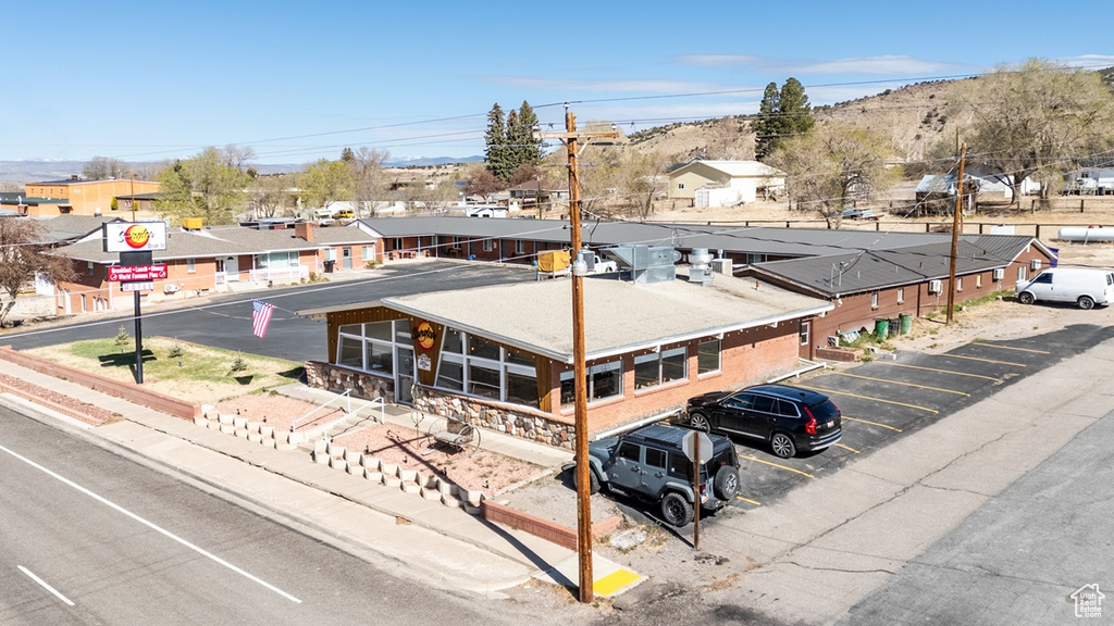 Drone / aerial view featuring a residential view