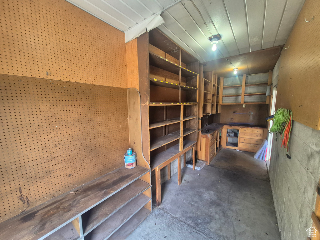 View of storage