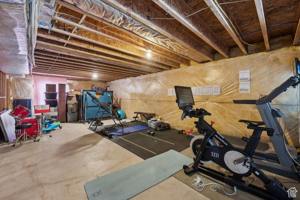 View of workout room