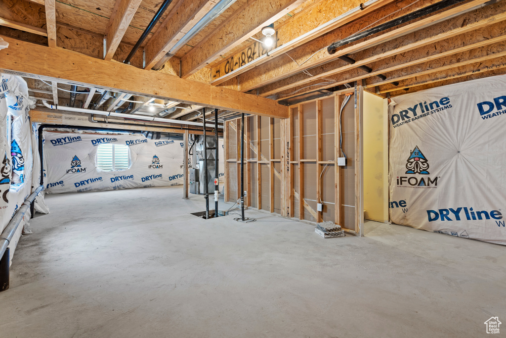 View of basement