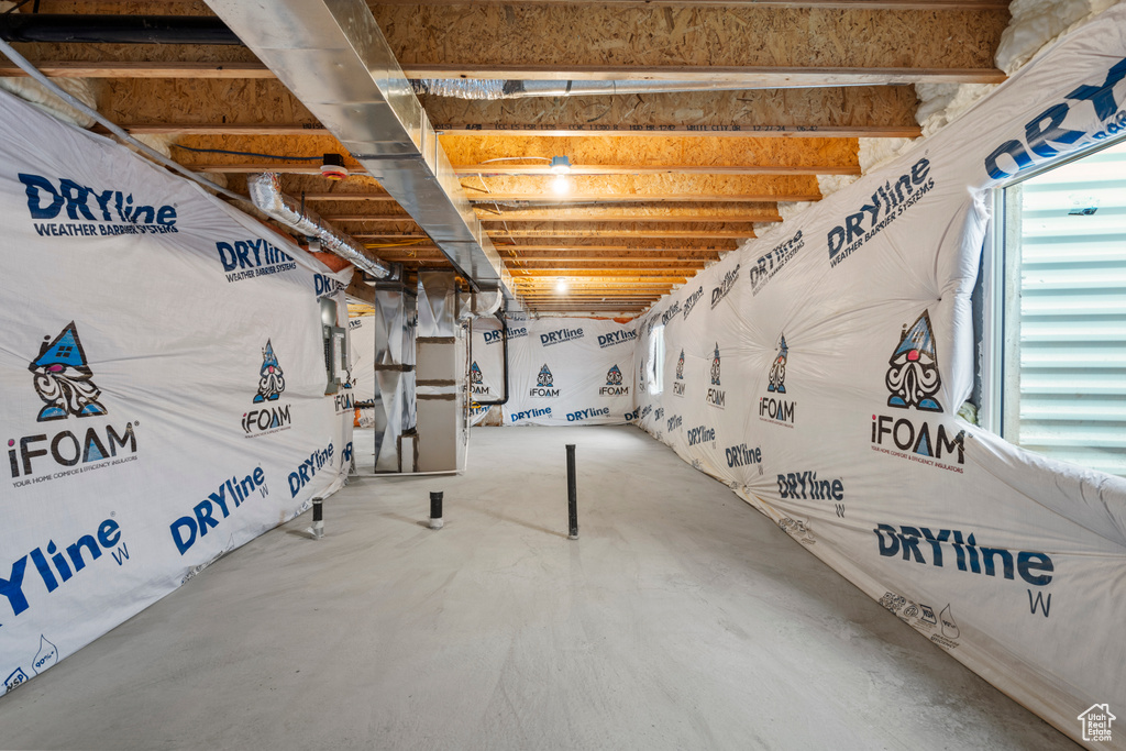 View of basement