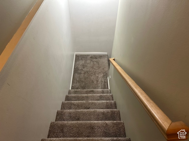 View of stairway