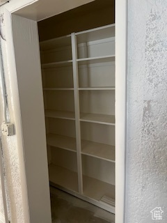 View of closet