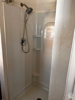 Details with a shower stall