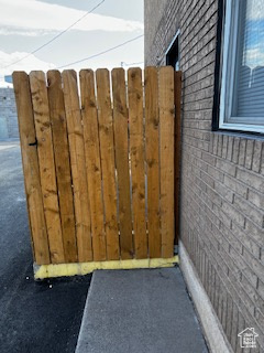 View of gate