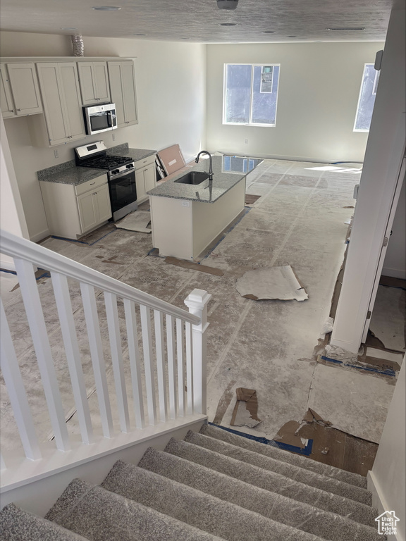 View of stairs