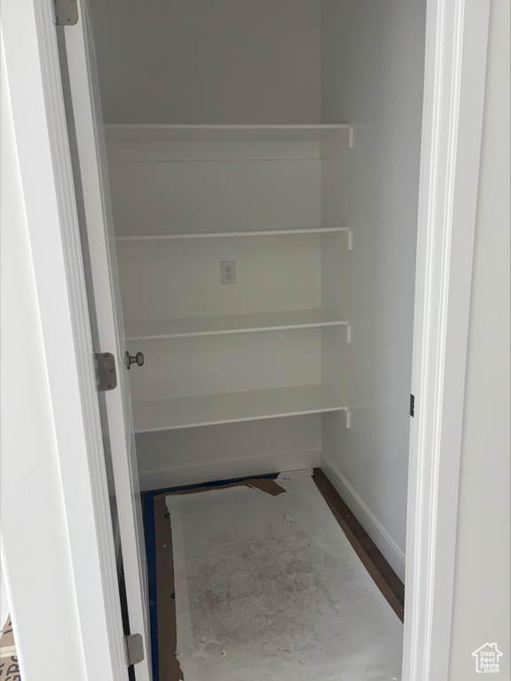 View of closet