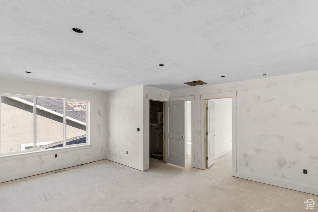 View of spare room