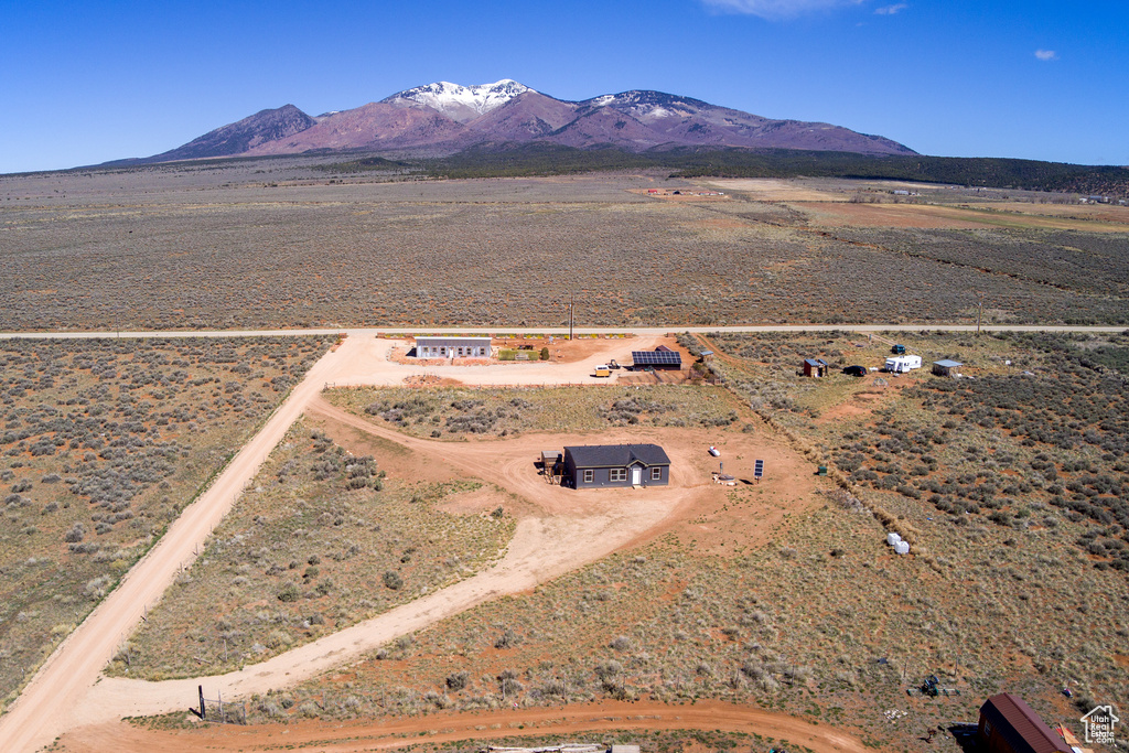 Bird\\\'s eye view featuring a rural view and a mountain view