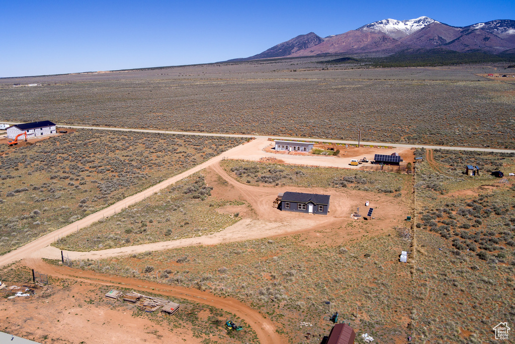 Bird\\\'s eye view featuring a rural view and a mountain view