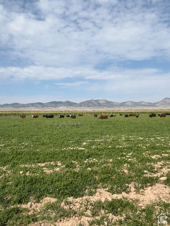 Property view of mountains featuring a rural view