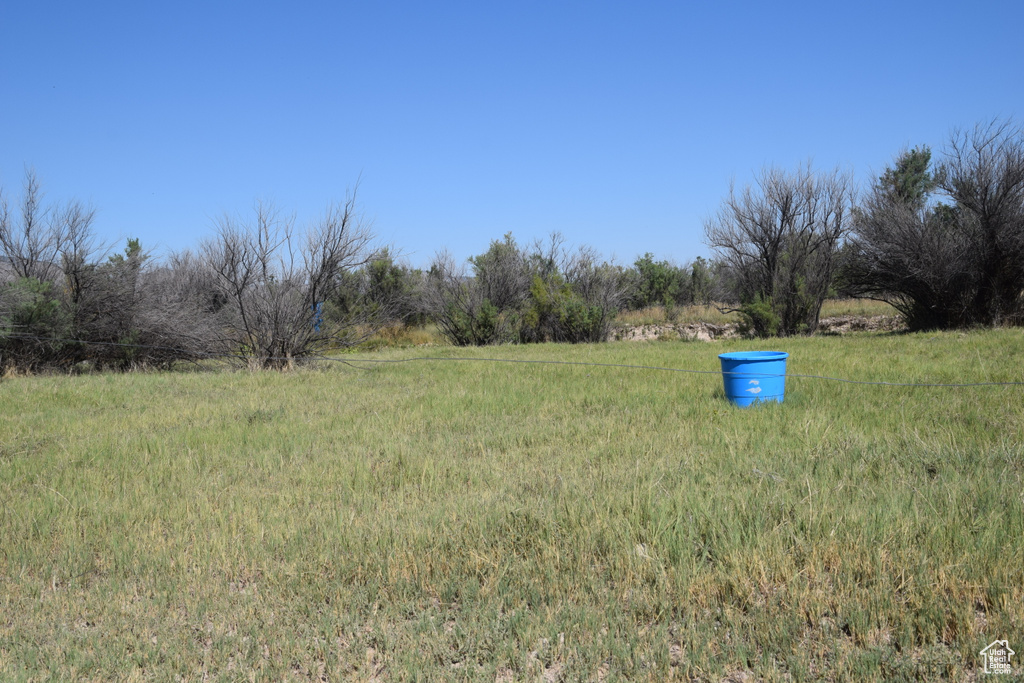 View of yard featuring a rural view