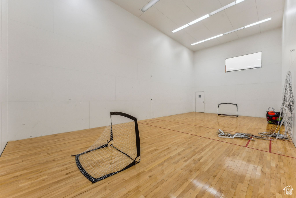 View of sport court