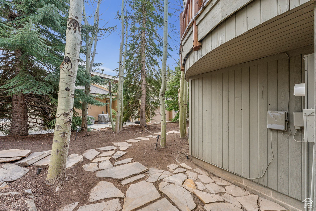 View of patio