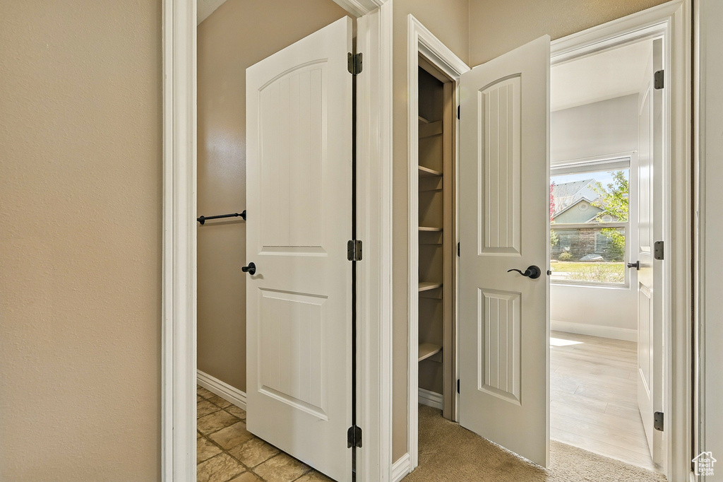 View of closet