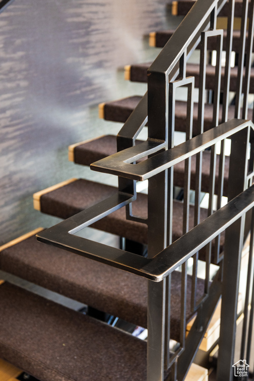 View of stairs