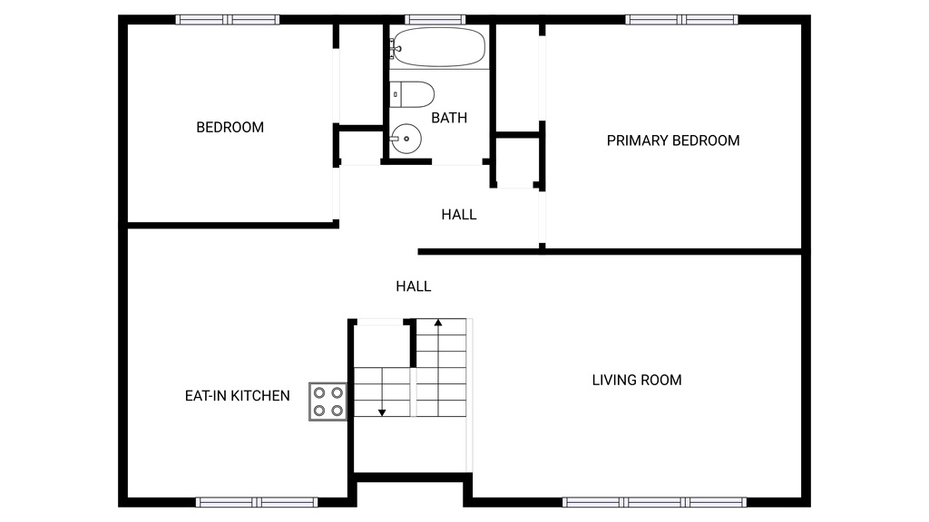 View of layout