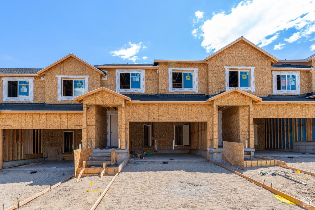 View of property under construction