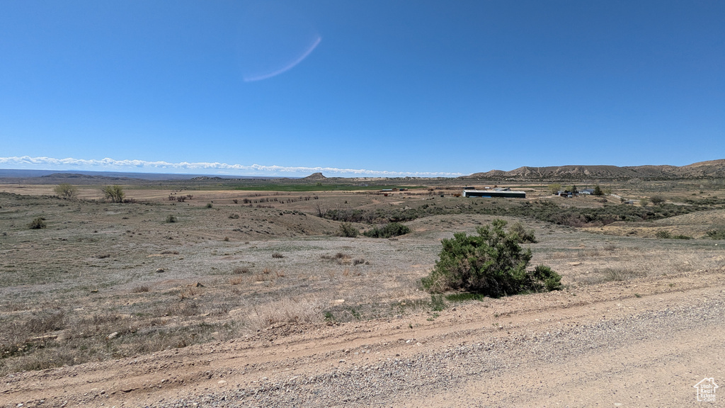 View of mountain feature featuring a rural view