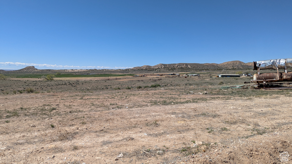Mountain view with a rural view