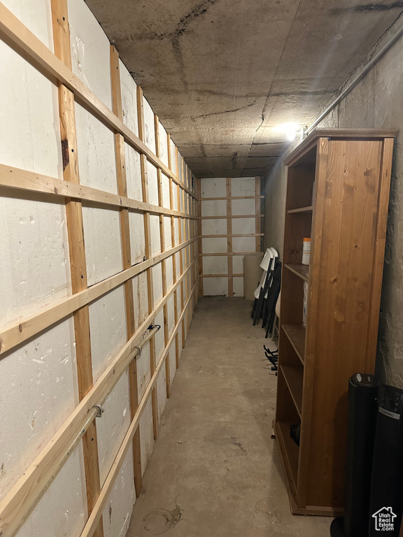 View of storage room