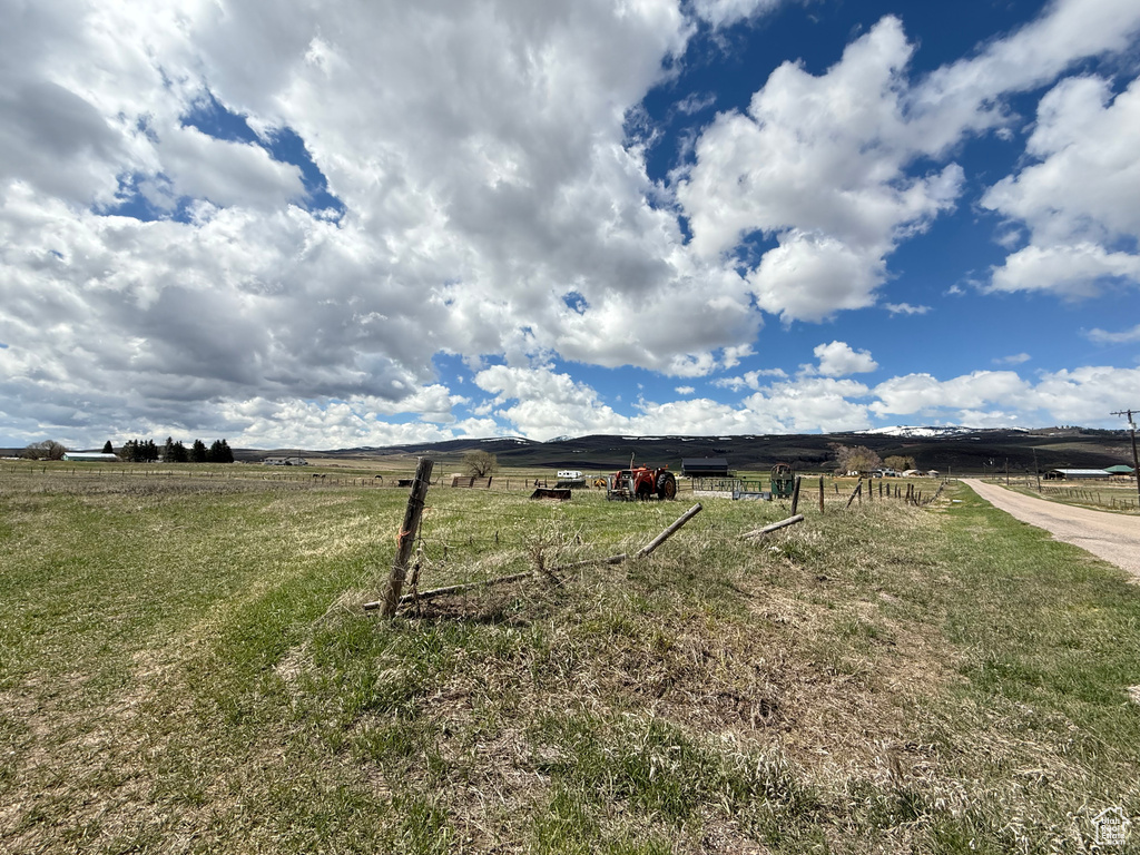 View of yard featuring a rural view