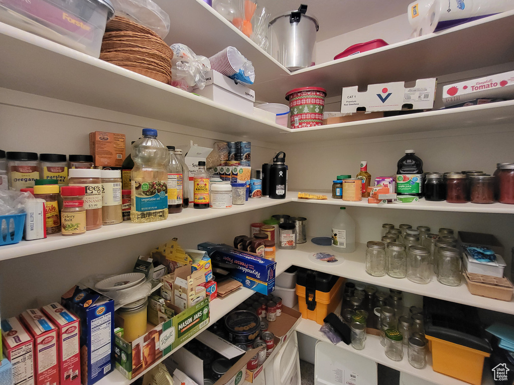 View of pantry