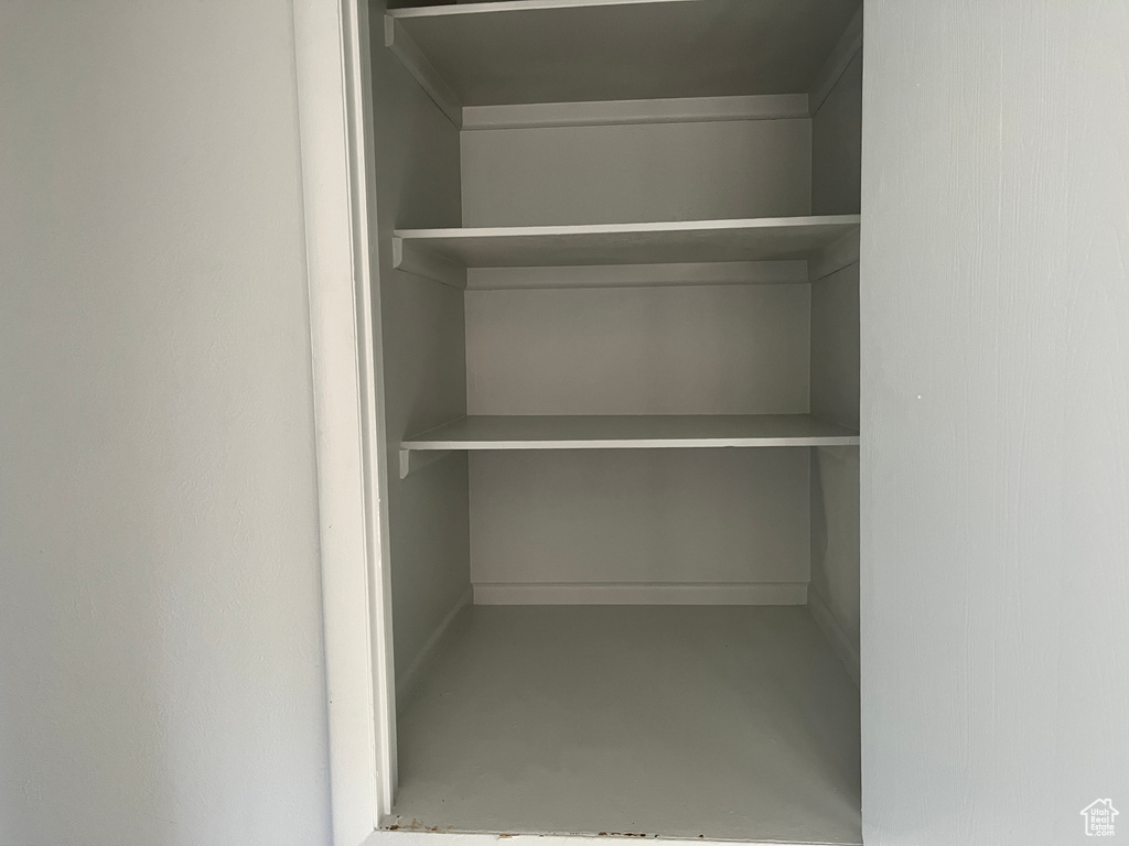 View of closet