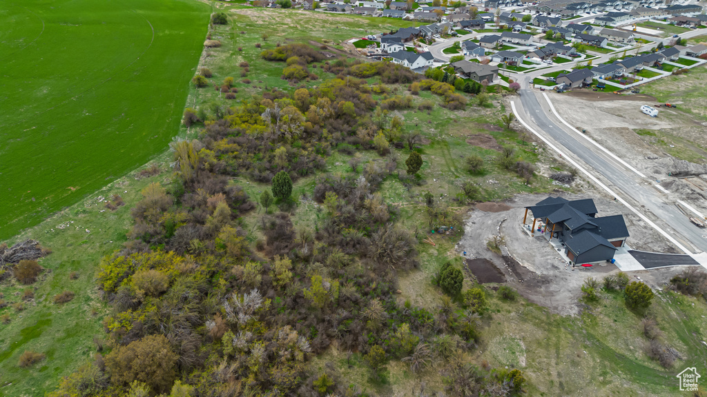 Birds eye view of property featuring a residential view