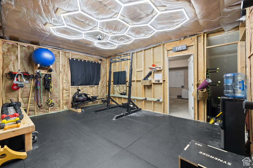 View of exercise area
