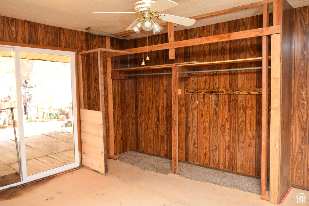 View of closet