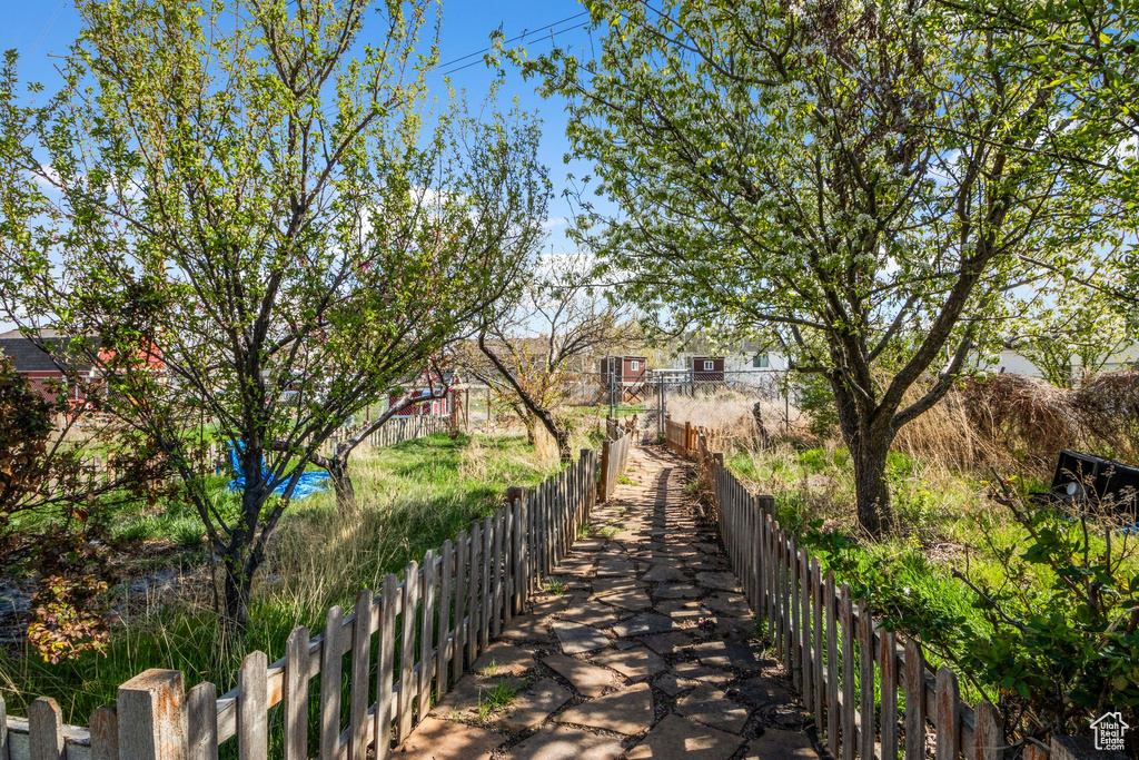 Surrounding community with fence