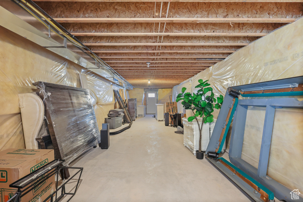 View of basement