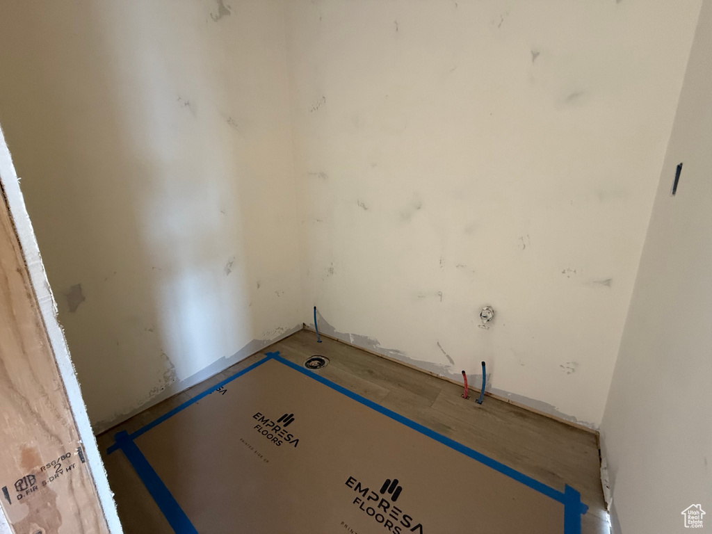 View of laundry room