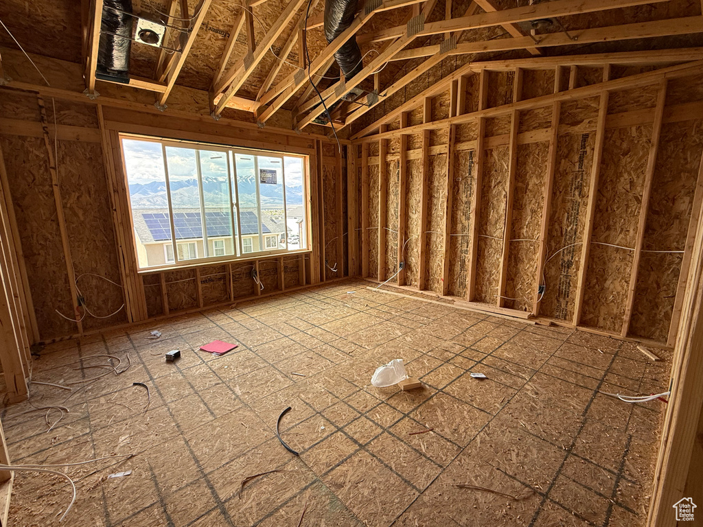 View of misc room