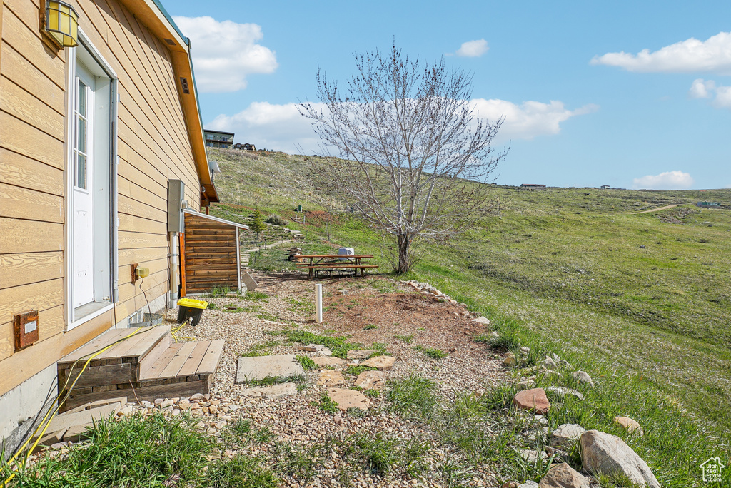 View of yard