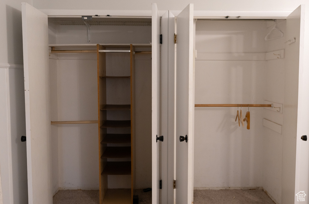 View of closet