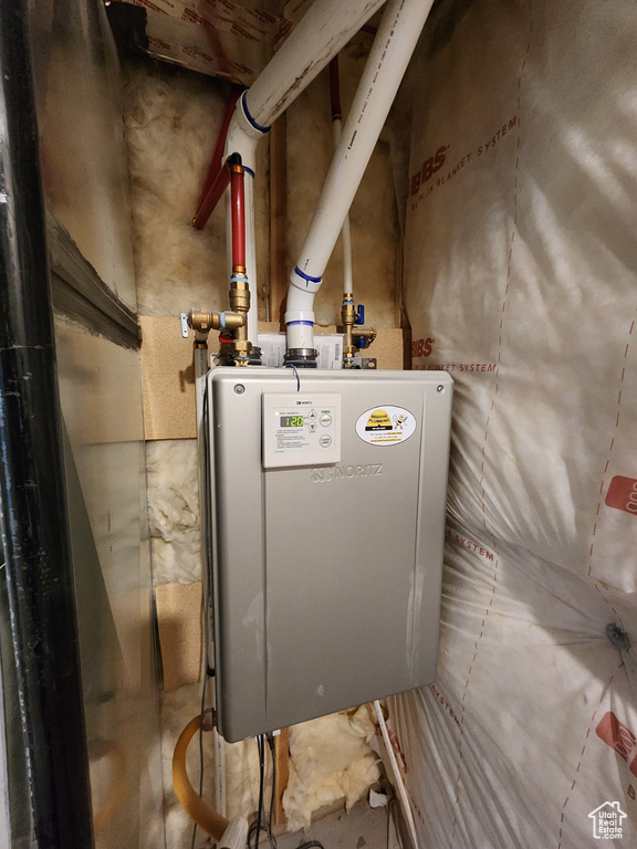 View of utility room