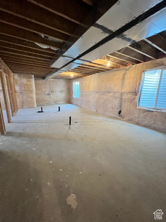 View of basement
