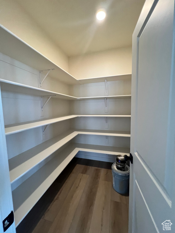 View of storage area