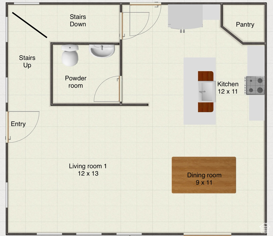 View of layout