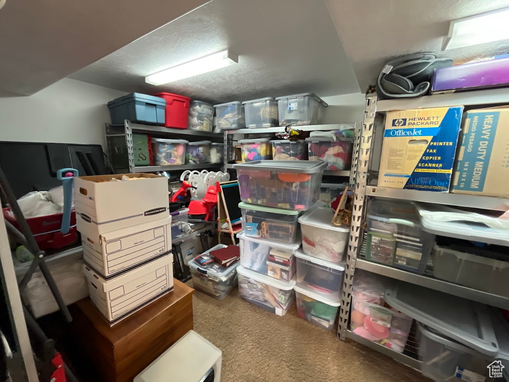 View of storage room