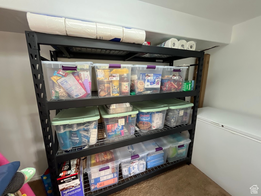 View of storage area